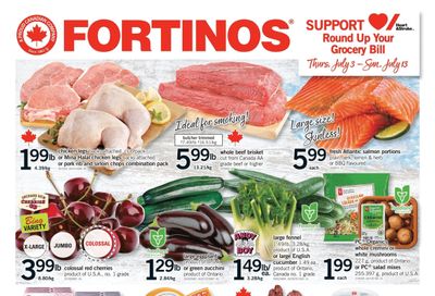 Fortinos Flyer July 3 to 9 Fortinos Flyer July 3 to 9