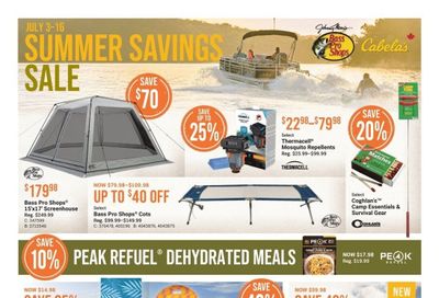 Bass Pro Shops Flyer July 3 to 16