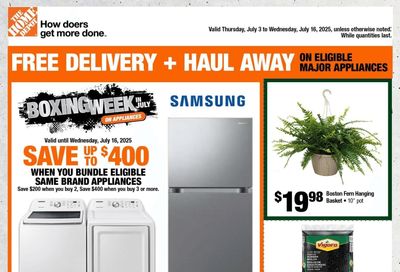 Home Depot (Atlantic) Flyer July 3 to 16