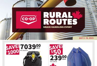 Co-op (West) Rural Routes Flyer July 3 to 16 Co-op (West) Rural Routes Flyer July 3 to 16