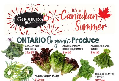 Goodness Me Flyer July 2 to 8