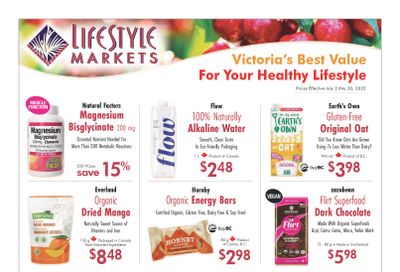 Lifestyle Markets Flyer July 2 to 20