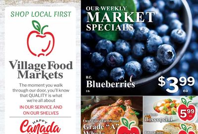 Village Food Markets Flyer July 2 to 8
