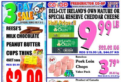 Fredericton Co-op Flyer July  3 to 9