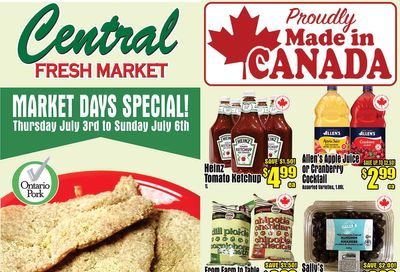 Central Fresh Market Flyer July 3 to 10