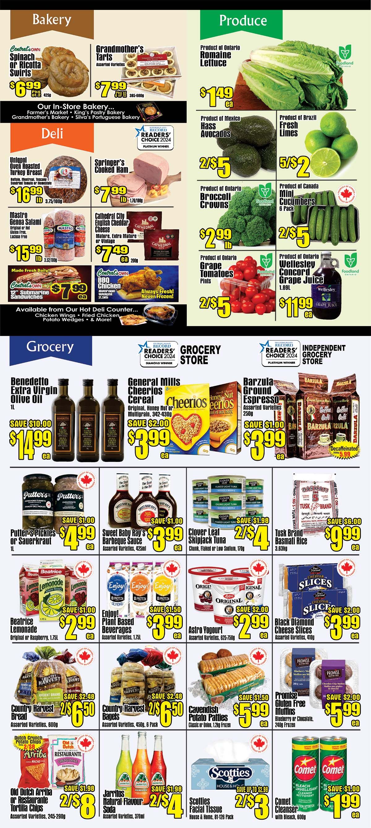 Central Fresh Market Flyer July 3 to 10