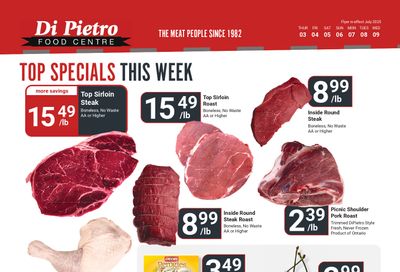Di Pietro Food Centre Flyer July 3 to 9