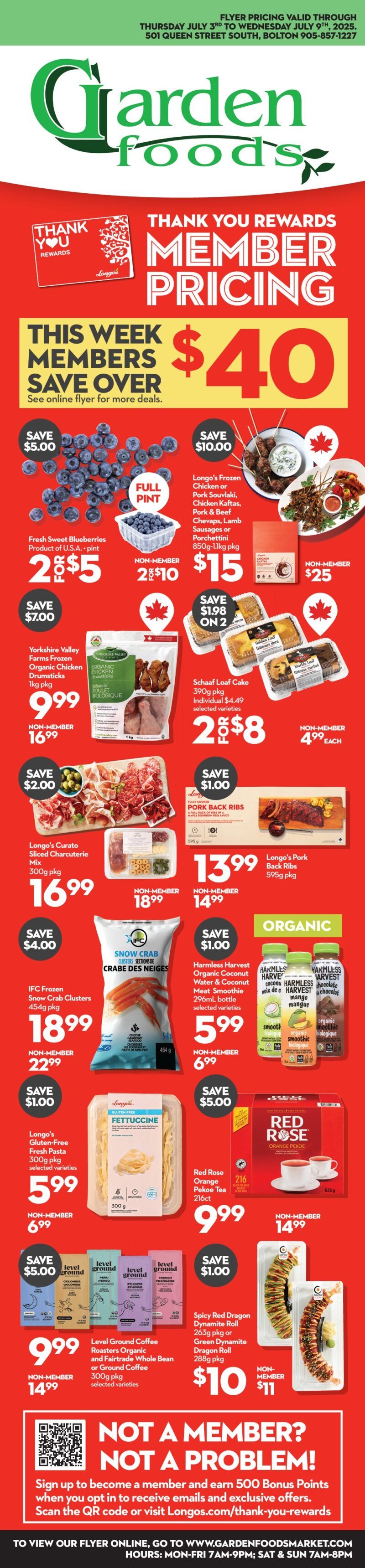 Garden Foods Flyer July 3 to 9