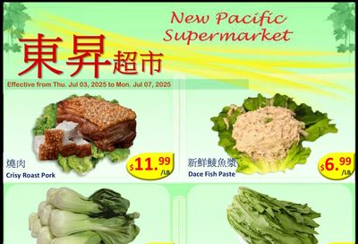 New Pacific Supermarket Flyer July 3 to 7 New Pacific Supermarket Flyer July 3 to 7