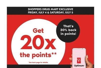 Shoppers Drug Mart (ON) Flyer July 4 to 10