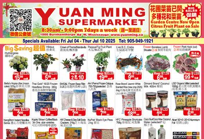 Yuan Ming Supermarket Flyer July 4 to 10 Yuan Ming Supermarket Flyer July 4 to 10