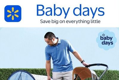 Walmart Baby Days Flyer July 3 to 16 Walmart Baby Days Flyer July 3 to 16