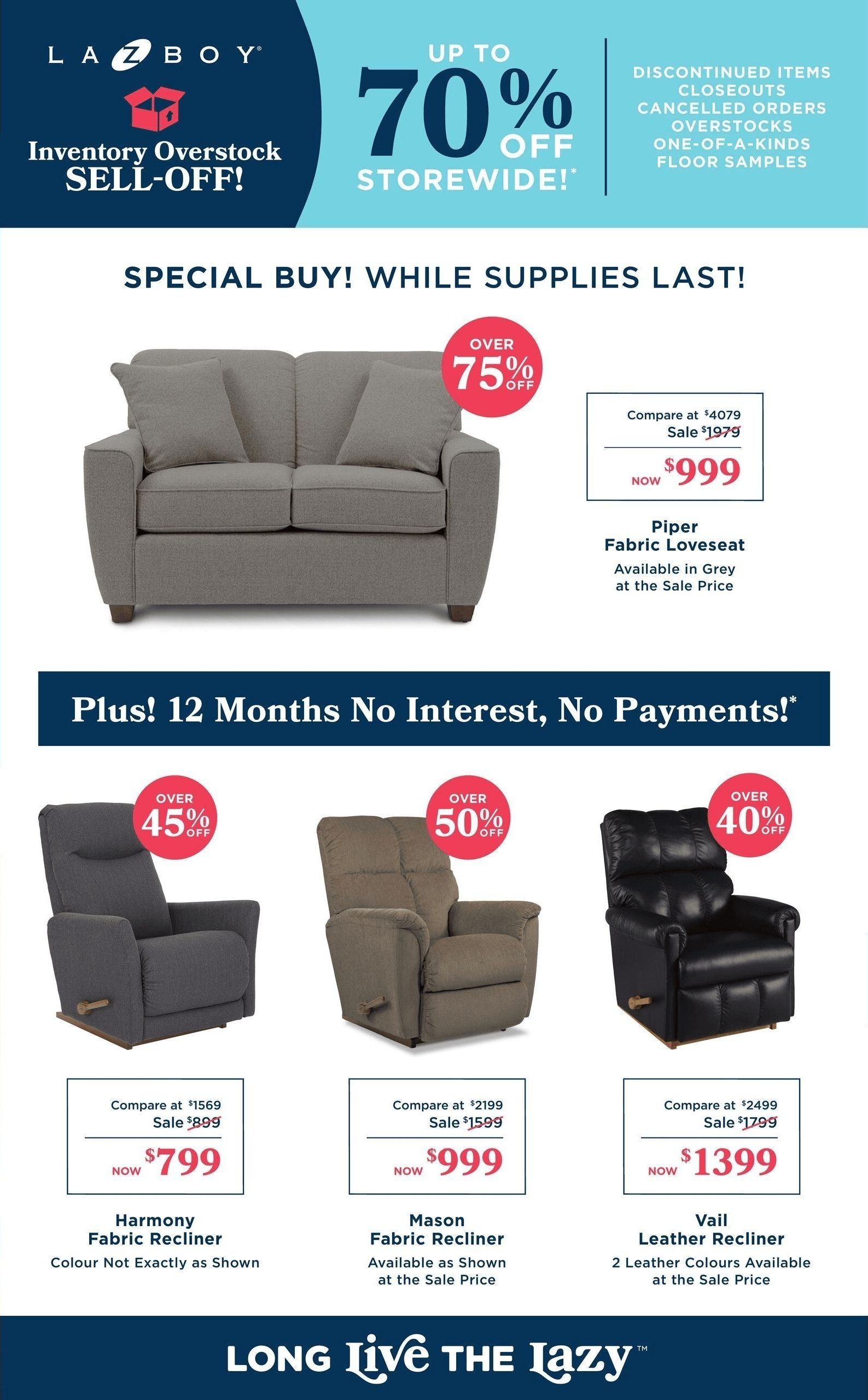 La-Z-Boy (Greater Vancouver) Flyer July 3 to 13