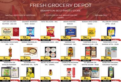 Fresh Grocery Depot Flyer July 3 to 9