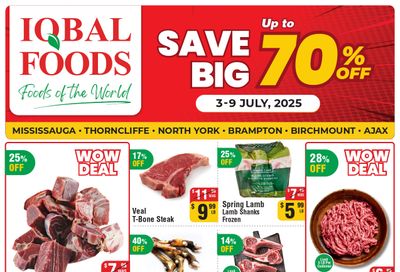 Iqbal Foods Flyer July 3 to 9 Iqbal Foods Flyer July 3 to 9
