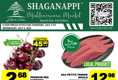 Shaganappi Mediterranean Market Flyer July 3 to 9 Shaganappi Mediterranean Market Flyer July 3 to 9