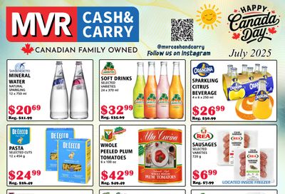 MVR Cash and Carry Flyer July 1 to 31 MVR Cash and Carry Flyer July 1 to 31