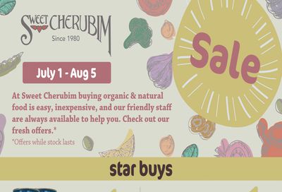 Sweet Cherubim Flyer July 1 to Aug 5 Sweet Cherubim Flyer July 1 to Aug 5
