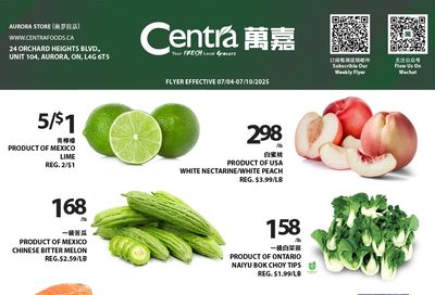 Centra Foods (Aurora) Flyer July 4 to 10