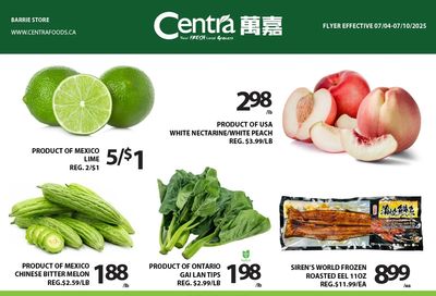 Centra Foods (Barrie) Flyer July 4 to 10
