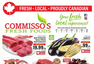 Commisso's Fresh Foods Flyer July 4 to 10