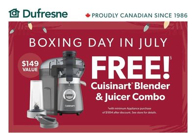 Dufresne Flyer July 2 to 21 Dufresne Flyer July 2 to 21