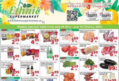 Ethnic Supermarket (Milton) Flyer July 4 to 10