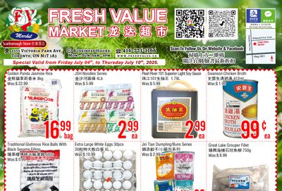 Fresh Value (Scarborough) Flyer July 4 to 10