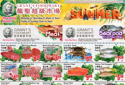 Grant's Food Mart Flyer July 4 to 10