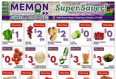 Memon Supermarket Flyer July 3 to 9 Memon Supermarket Flyer July 3 to 9