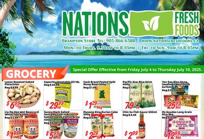 Nations Fresh Foods (Brampton) Flyer July 4 to 10