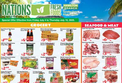 Nations Fresh Foods (Hamilton) Flyer July 4 to 10