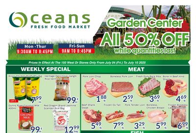 Oceans Fresh Food Market (Brampton) Flyer July 4 to 10