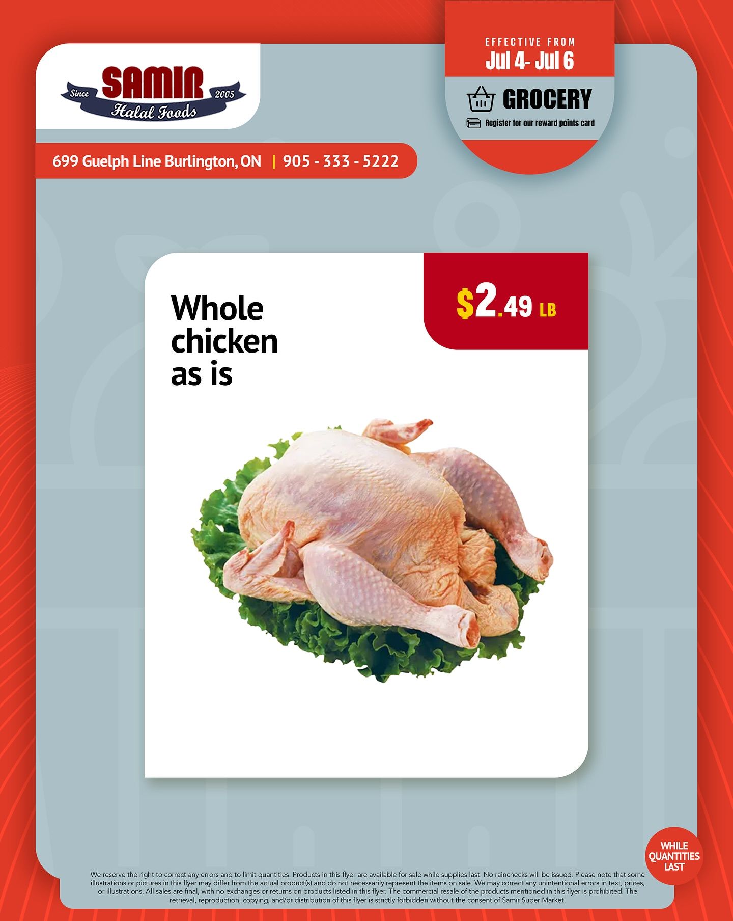 Samir Supermarket Flyer July 4 to 6