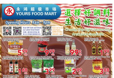 Yours Food Mart Flyer July 4 to 10