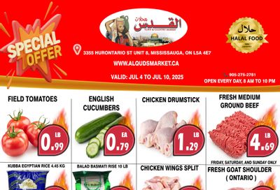 Al-Quds Supermarket Flyer July 4 to 10 Al-Quds Supermarket Flyer July 4 to 10