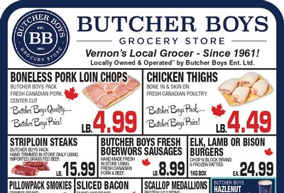 Butcher Boys Grocery Store Flyer July 2 to 10