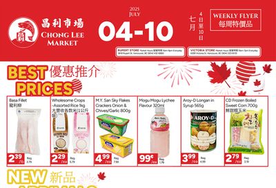 Chong Lee Market Flyer July 4 to 10