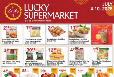 Lucky Supermarket (Edmonton) Flyer July 4 to 10