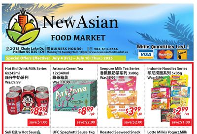 New Asian Food Market Flyer July 4 to 10