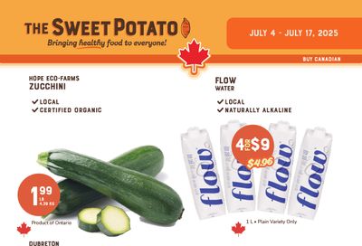 The Sweet Potato Flyer July 4 to 17