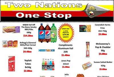 Two Nations One Stop Flyer July 4 to 10 Two Nations One Stop Flyer July 4 to 10