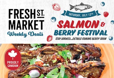 Fresh St. Market Flyer July 4 to 10 Fresh St. Market Flyer July 4 to 10