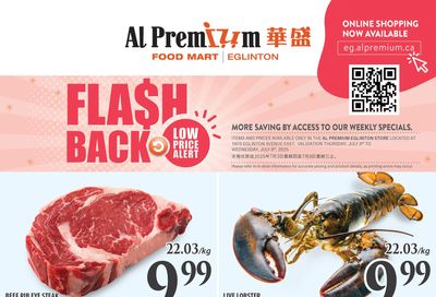 Al Premium Food Mart (Eglinton Ave.) Flyer July 3 to 9