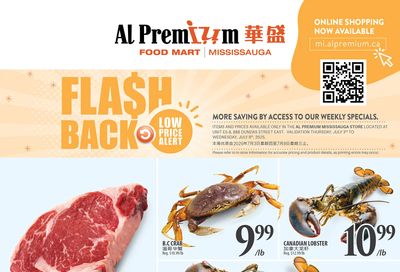 Al Premium Food Mart (Mississauga) Flyer July 3 to 9