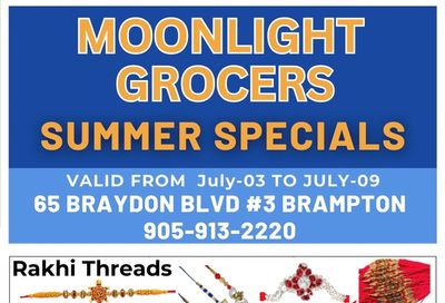 Moonlight Grocers Flyer July 3 to 9 Moonlight Grocers Flyer July 3 to 9