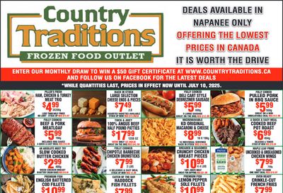 Country Traditions Flyer July 4 to 10