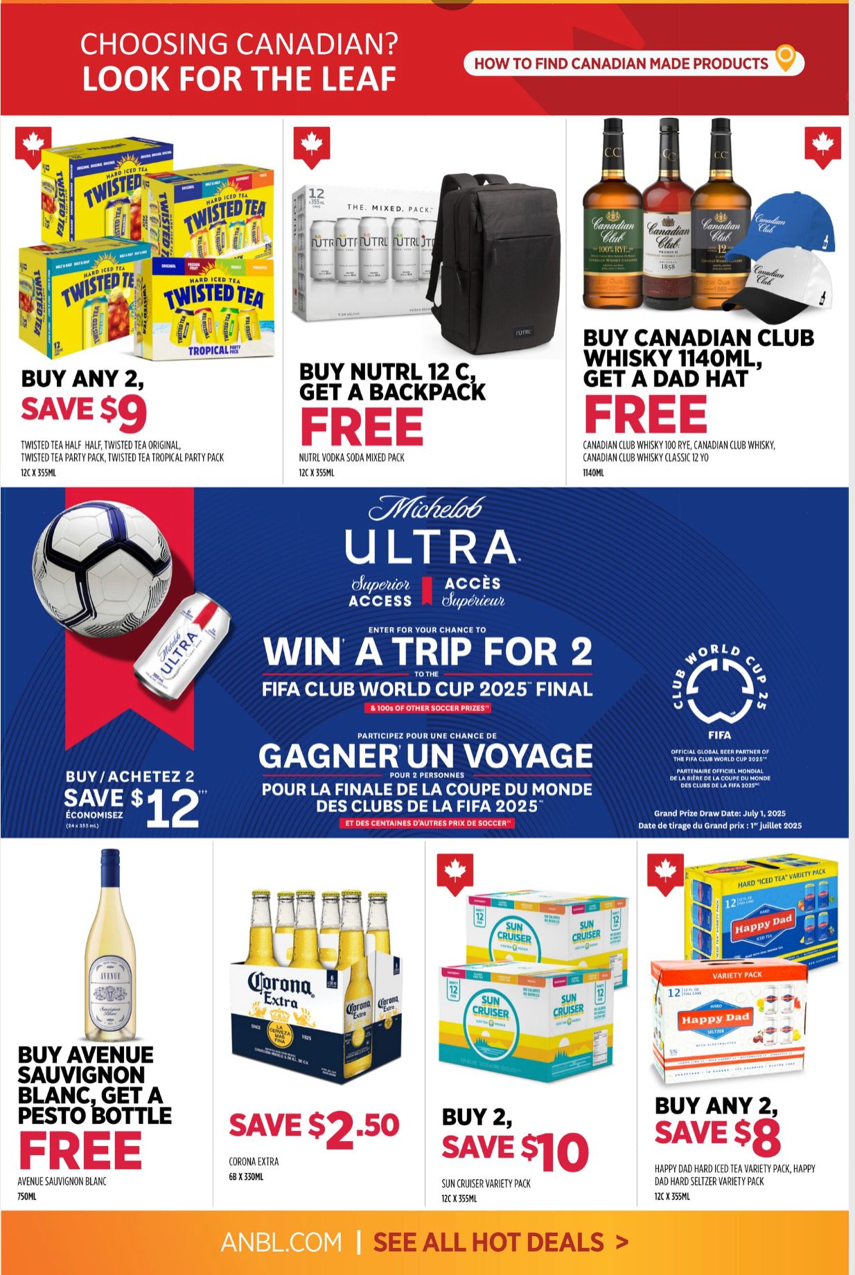 ANBL Hot Deals Flyer July 3 to 16