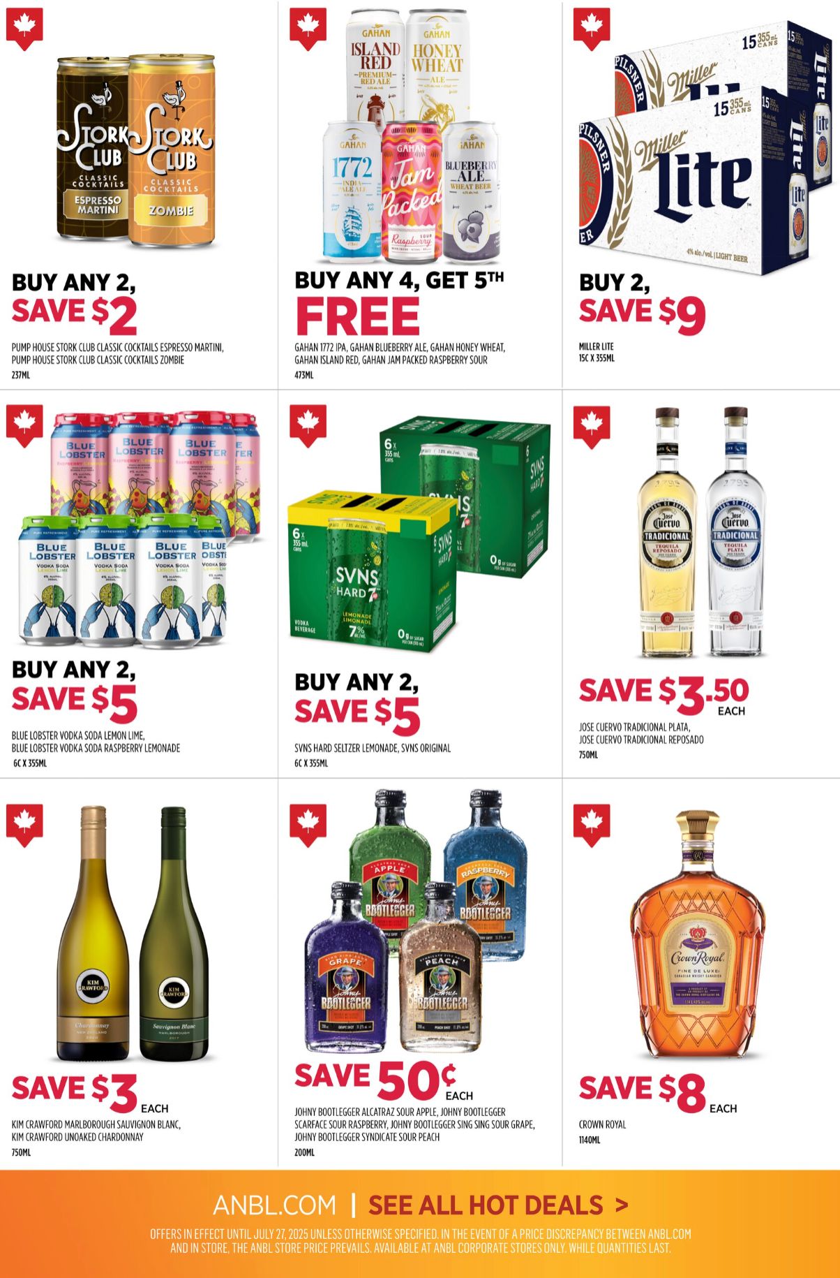 ANBL Hot Deals Flyer July 3 to 16
