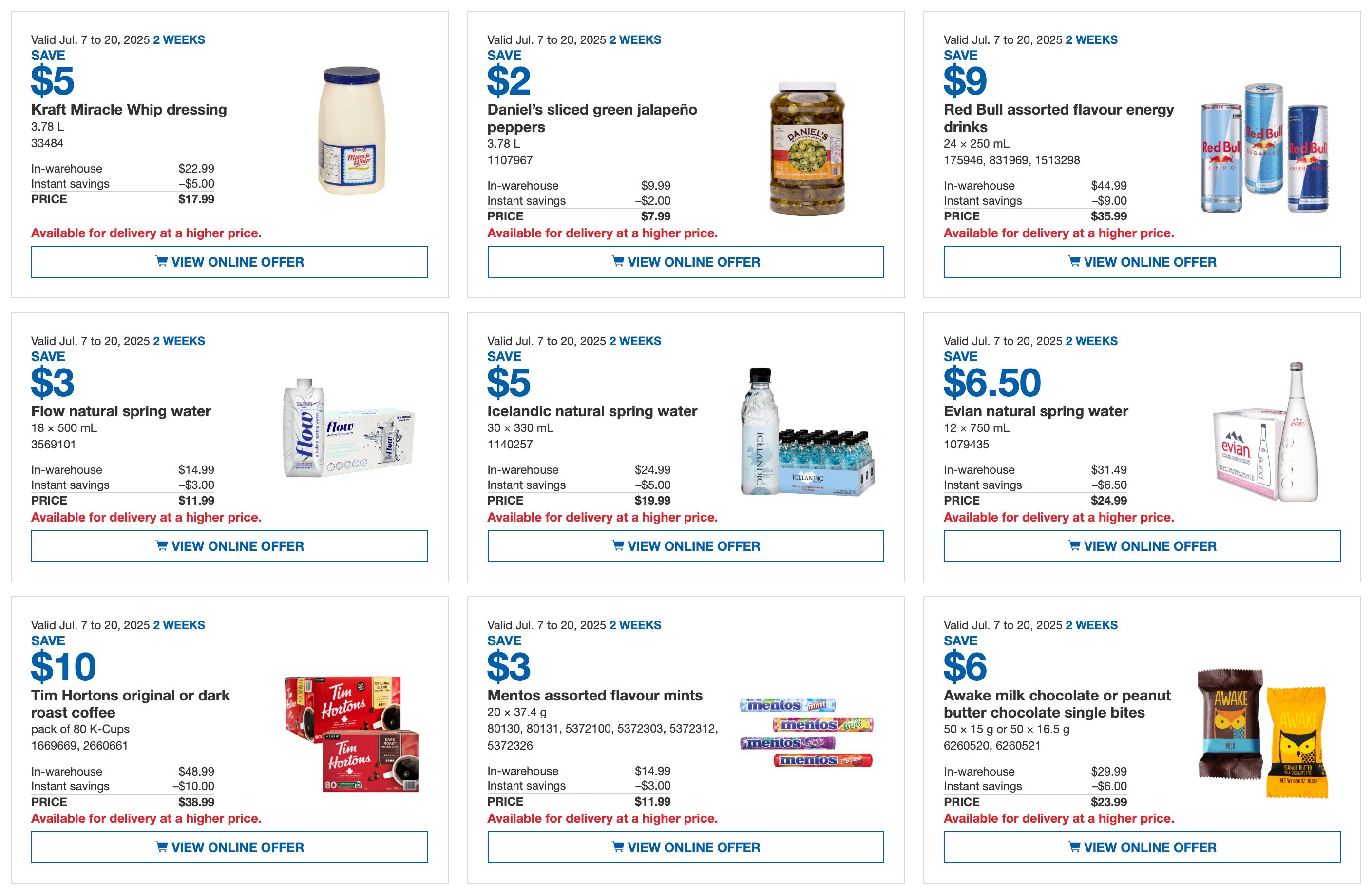 Costco Business Centre Instant Savings Flyer July 7 to 20